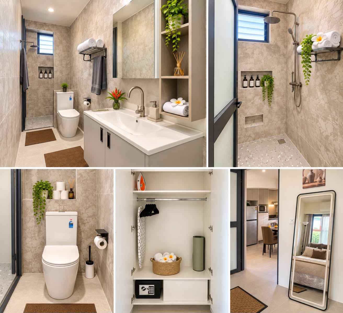 Bathroom and vanity